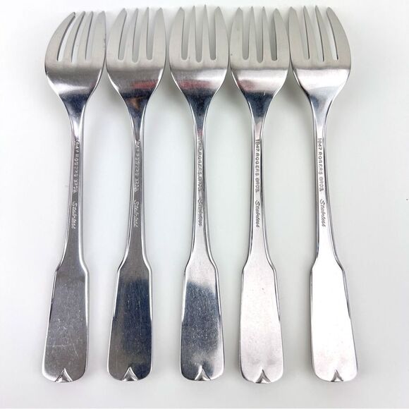 International LIBERTY 1847 Rogers Bros Stainless Flatware Salad Fork 6 3/4" - Picture 6 of 8